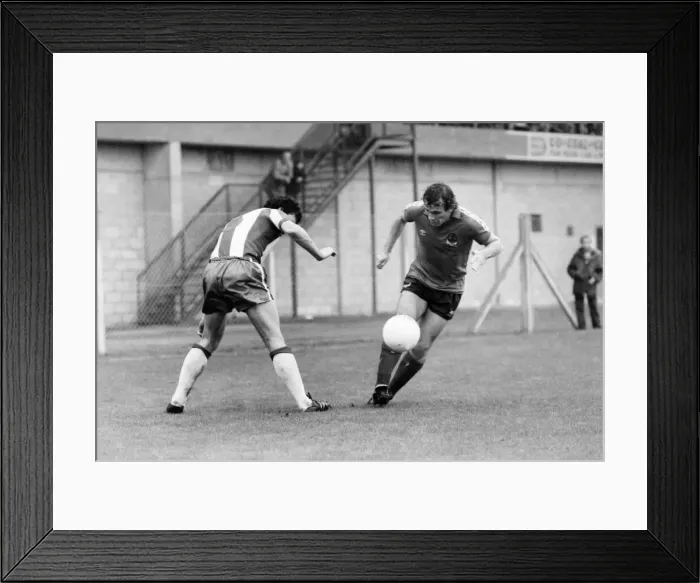 Framed Print : Chester v. Bolton Wanderers. August 1981 MF03-04-012 Local Caption Pre-Season