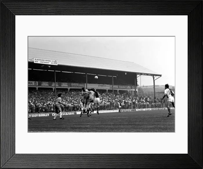 Framed Print : Blackburn Rovers 0 v. Sheffield Wednesday 1. Division Two Football Framed Print : Blackburn Rovers 0 v. Sheffield Wednesday 1. Division Two Football