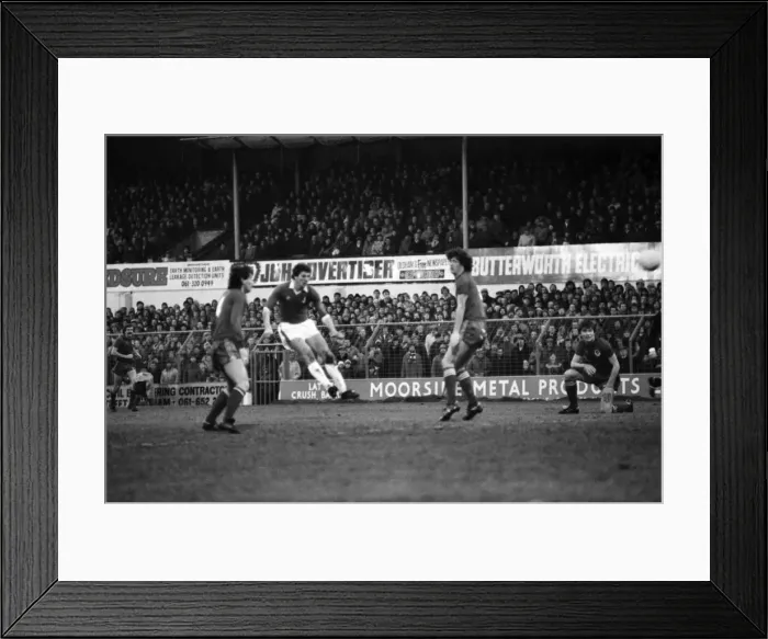 Framed Print : English League Division Two match. Oldham Athletic 0 v Blackburn Rovers 3 Framed Print : English League Division Two match. Oldham Athletic 0 v Blackburn Rovers 3