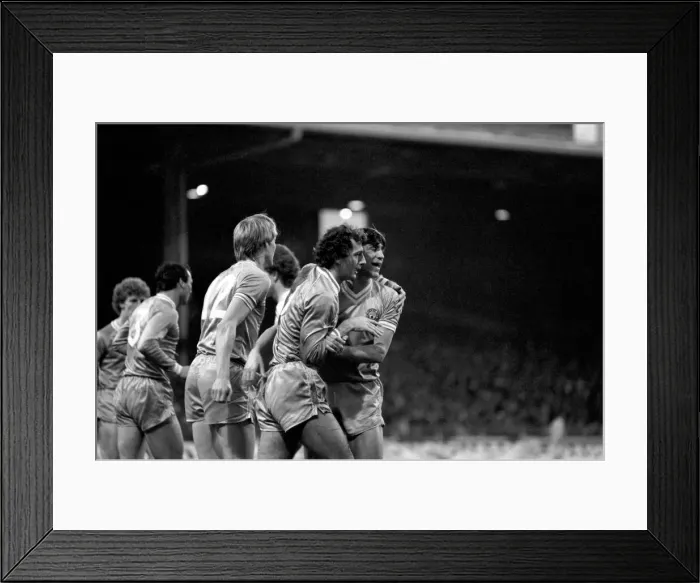Framed Print : English League Division One match. Manchester City 2 v Sunderland 3