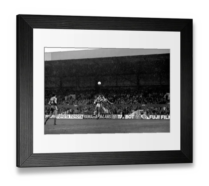 Framed Print : Stoke 1 v. Birmingham 0. Division 1 Football City. October 1981 MF04-10-020 Framed Print : Stoke 1 v. Birmingham 0. Division 1 Football City. October 1981 MF04-10-020