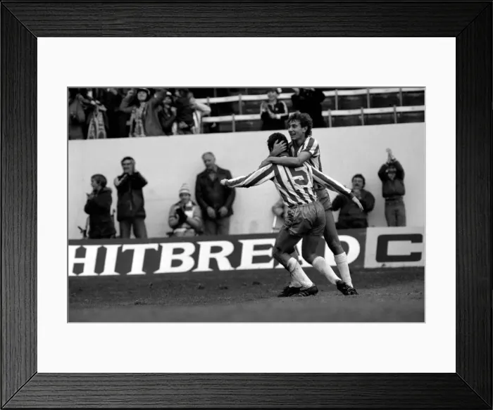 Framed Print : Sheffield Wednesday 2 v. Oldham 1. Division 1 Football October 1981 MF04-09-059