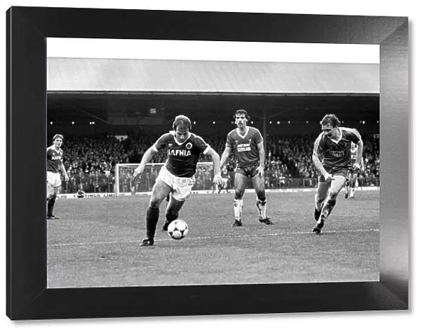 Middlesbrough 0 v. Everton 2. Division 1 Football. October 1981 MF04-08-027