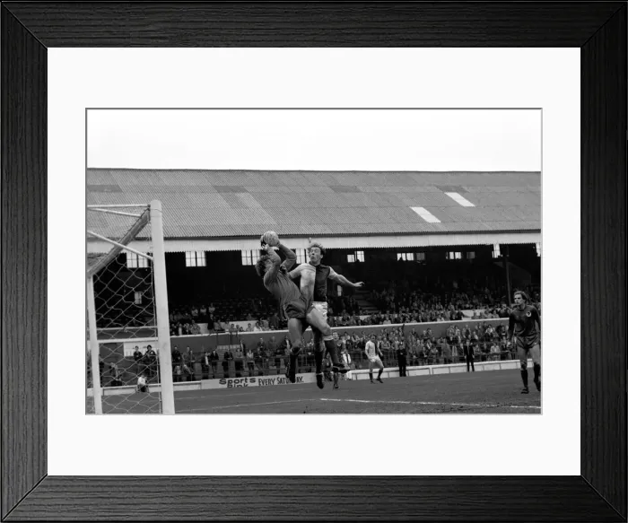 Framed Print : English League Division Two match. Blackburn Rovers 1 v Crystal Palace 0