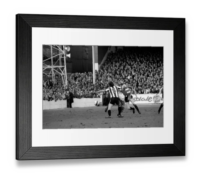 Framed Print : English League Division Two Match. Rotherham United 0 v Newcastle United 0