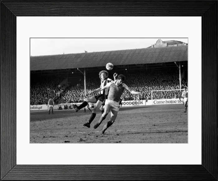 Framed Print : English League Division Two Match. Rotherham United 0 v Newcastle United 0
