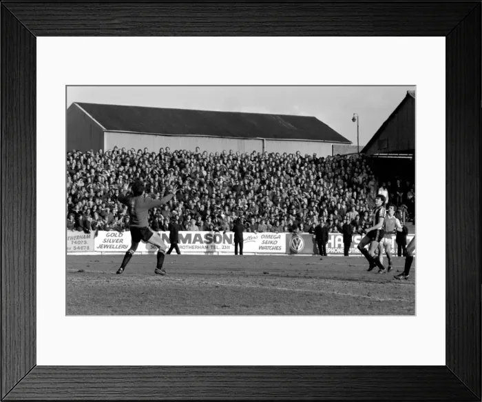 Framed Print : English League Division Two Match. Rotherham United 0 v Newcastle United 0 Framed Print : English League Division Two Match. Rotherham United 0 v Newcastle United 0
