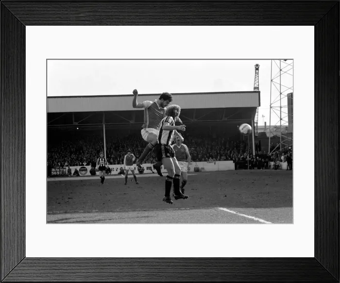Framed Print : English League Division Two Match. Rotherham United 0 v Newcastle United 0