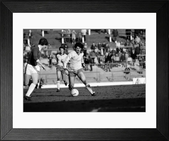 Framed Print : English League Division Two match. Oldham Athletic 0 v Sheffield Wednesday 3 Framed Print : English League Division Two match. Oldham Athletic 0 v Sheffield Wednesday 3