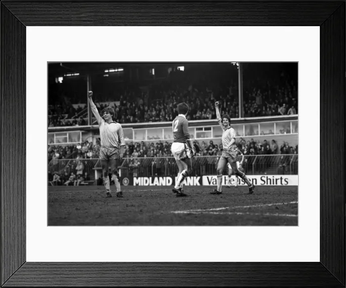 Framed Print : English League Division Two match. Oldham Athletic 0 v Sheffield Wednesday 3 Framed Print : English League Division Two match. Oldham Athletic 0 v Sheffield Wednesday 3