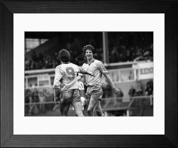 Framed Print : English League Division Two match. Oldham Athletic 0 v Sheffield Wednesday 3 Framed Print : English League Division Two match. Oldham Athletic 0 v Sheffield Wednesday 3