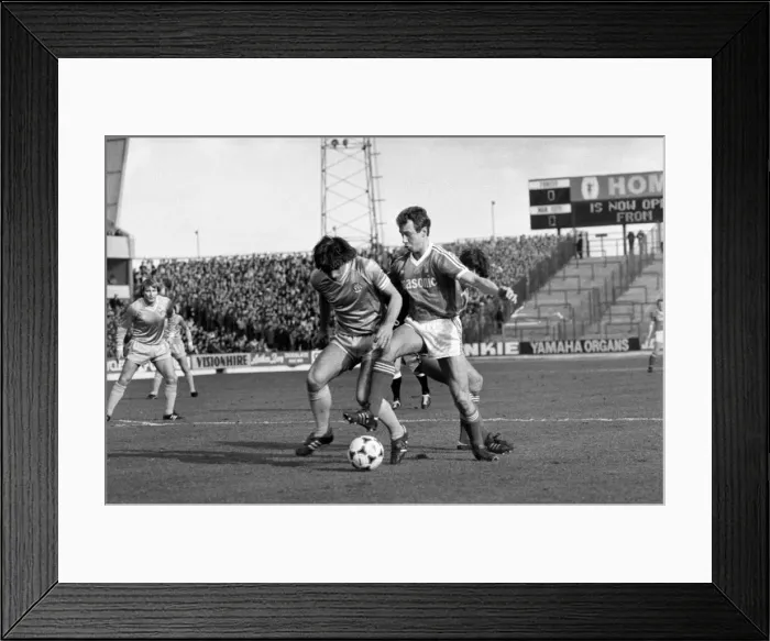 Framed Print : English League Division One matc at City Ground. Nottingham Forest 1 v Manchester City 1 Framed Print : English League Division One matc at City Ground. Nottingham Forest 1 v Manchester City 1