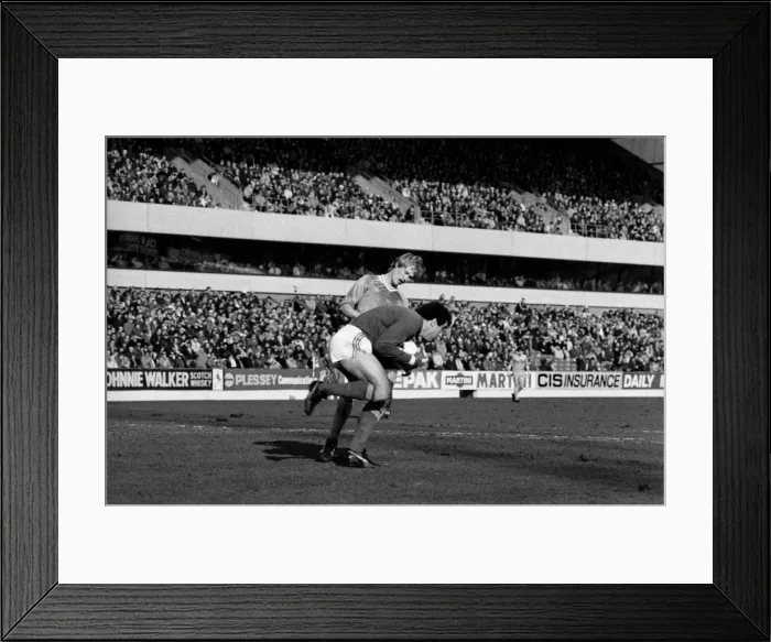 Framed Print : English League Division One matc at City Ground. Nottingham Forest 1 v Manchester City 1 Framed Print : English League Division One matc at City Ground. Nottingham Forest 1 v Manchester City 1