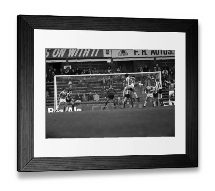 Framed Print : English League Division One match. Birmingham City 2 v Stoke City 1