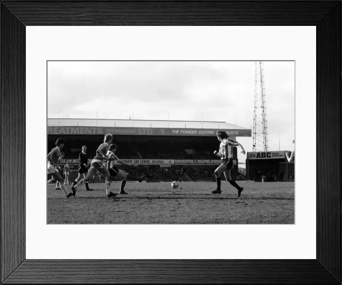 Framed Print : English League Division One match. Birmingham City 2 v Stoke City 1 Framed Print : English League Division One match. Birmingham City 2 v Stoke City 1