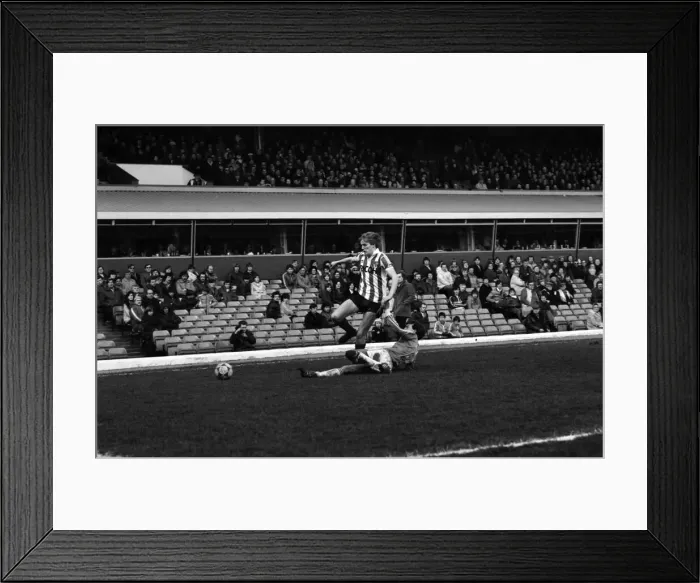 Framed Print : English League Division One match. Birmingham City 2 v Stoke City 1
