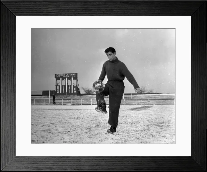 Framed Print : Geoff Twentyman of Liverpool. January 1951 B76 Framed Print : Geoff Twentyman of Liverpool. January 1951 B76
