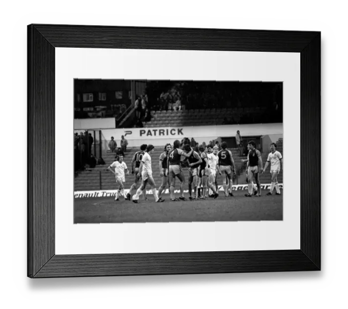 Framed Print : English League Division One match at Elland Road. Leeds United 3 v West Ham United 3 Framed Print : English League Division One match at Elland Road. Leeds United 3 v West Ham United 3