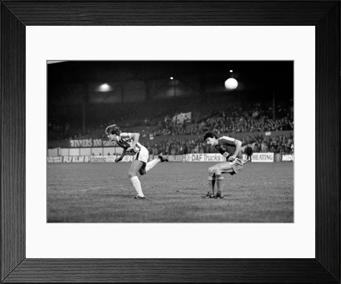 Framed Print : English League Division One match. Stoke City 2 v Ipswich Town 0