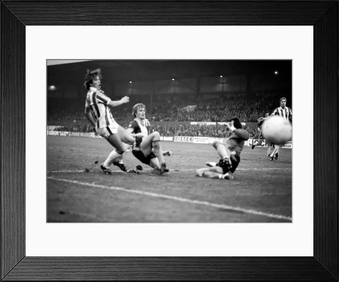 Framed Print : English League Division One match. Stoke City 0 v Southampton 2 Framed Print : English League Division One match. Stoke City 0 v Southampton 2