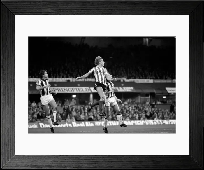 Framed Print : English League Division One match. West Bromwich Albion 1 v Stoke City 2