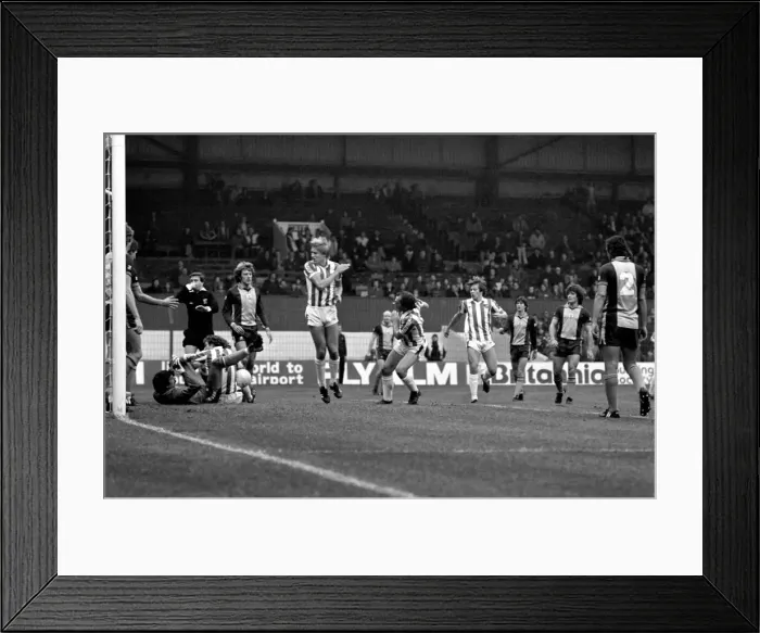 Framed Print : English League Division One match. Stoke City 0 v Southampton 2 Framed Print : English League Division One match. Stoke City 0 v Southampton 2