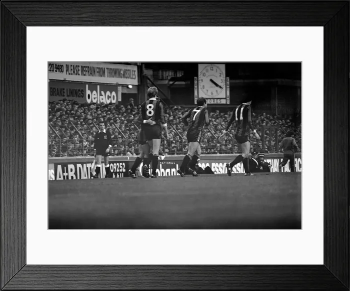 Framed Print : Everton 0 v Manchester City 1. Division 1 Football October 1981 MF04-11-053 Framed Print : Everton 0 v Manchester City 1. Division 1 Football October 1981 MF04-11-053