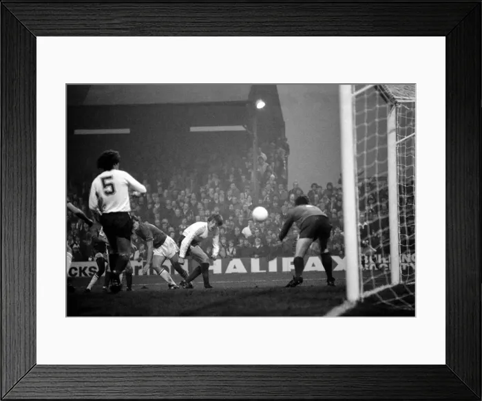Framed Print : English League Division One match. Tottenham Hotspur 1 v West Bromwich Albion 2 Framed Print : English League Division One match. Tottenham Hotspur 1 v West Bromwich Albion 2