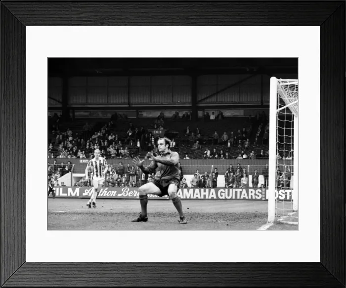 Framed Print : Stoke City 2 v. Sunderland 0. Division One Football. April 1981 MF02-18-056