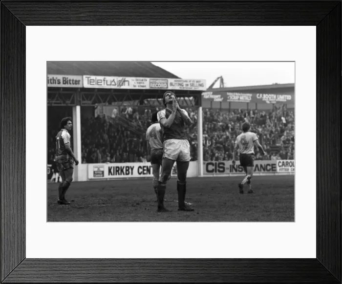 Framed Print : Rotherham United 3 v. Charlton Athletic 0. Division Three Football Framed Print : Rotherham United 3 v. Charlton Athletic 0. Division Three Football