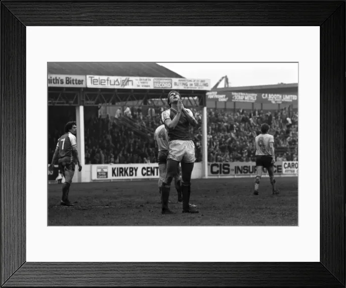 Framed Print : Rotherham United 3 v. Charlton Athletic 0. Division Three Football