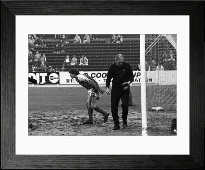 Framed Print : Rotherham United 3 v. Charlton Athletic 0. Division Three Football