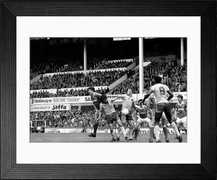 Framed Print : Everton 0 v. Norwich City 2. Division One Football. April 1981 MF02-13-009