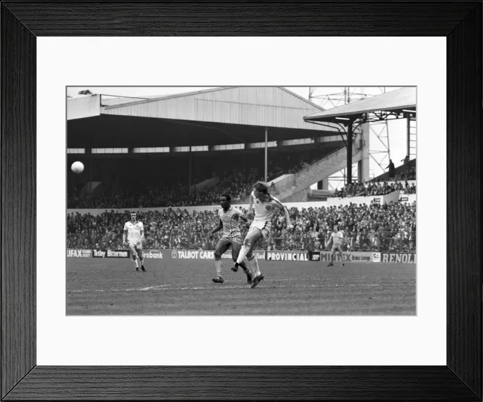 Framed Print : Leeds United 3 v. Coventry 0. Division 1 Football. April 1981 MF02-11-043
