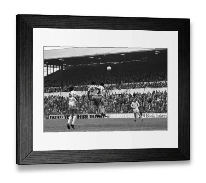Framed Print : Leeds United 3 v. Coventry 0. Division 1 Football. April 1981 MF02-11-037
