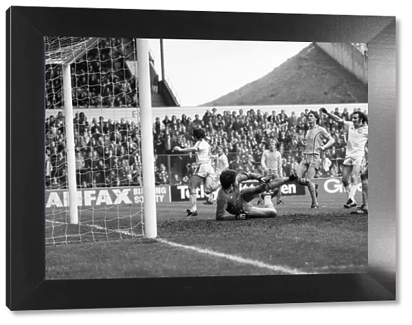 Leeds United 3 v. Coventry 0. Division 1 Football. April 1981 MF02-11-029