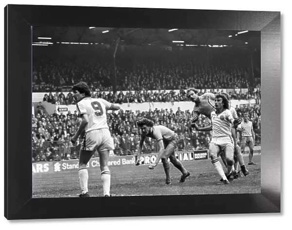 Leeds United 3 v. Coventry 0. Division 1 Football. April 1981 MF02-11-027