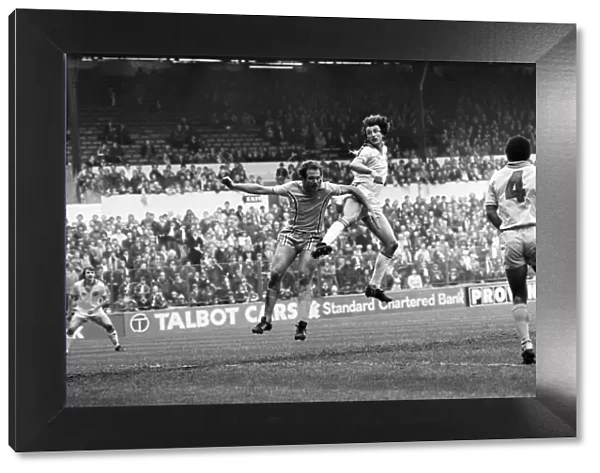 Leeds United 3 v. Coventry 0. Division 1 Football. April 1981 MF02-11-026