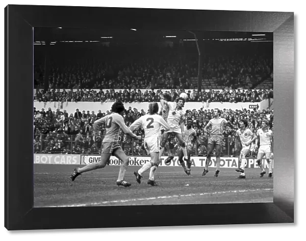 Leeds United 3 v. Coventry 0. Division 1 Football. April 1981 MF02-11-041