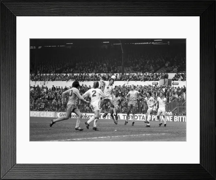 Framed Print : Leeds United 3 v. Coventry 0. Division 1 Football. April 1981 MF02-11-041 Framed Print : Leeds United 3 v. Coventry 0. Division 1 Football. April 1981 MF02-11-041