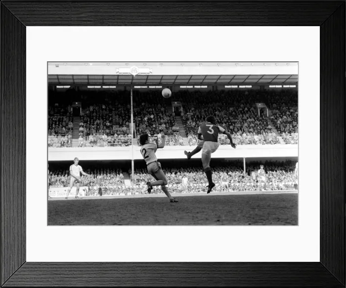 Framed Print : English League Division One match at Highbury. Arsenal 2 v West Ham United 0 Framed Print : English League Division One match at Highbury. Arsenal 2 v West Ham United 0