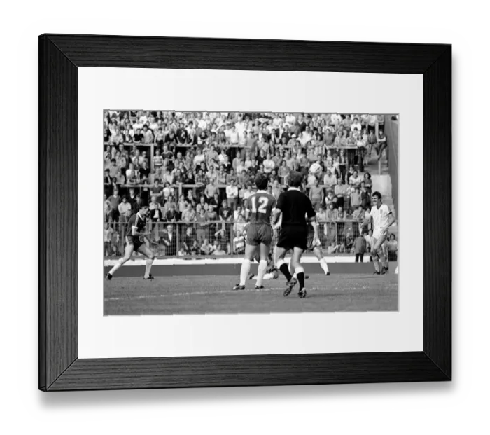Framed Print : English League Division Two match at Stamford Bridge. Chelsea 0 v West Ham United 1
