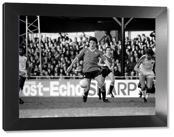 English F. A Cup Football. Luton 0 v. Manchester United 2 January 1983 LF12-42-083