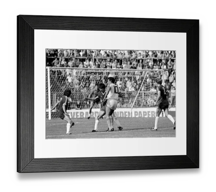 Framed Print : English League Division Two match at Stamford Bridge. Chelsea 0 v West Ham United 1