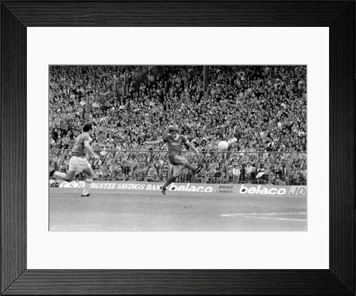 Framed Print : English League Division One match at St. Andrews. Birmingham City 1 v Liverpool 1 Framed Print : English League Division One match at St. Andrews. Birmingham City 1 v Liverpool 1