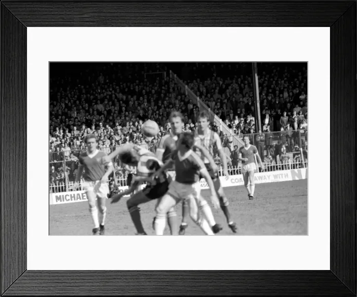 Framed Print : Sheffield United 1 v. Bury 1. April 1982 MF06-27-012 Local Caption Division 4 Framed Print : Sheffield United 1 v. Bury 1. April 1982 MF06-27-012 Local Caption Division 4