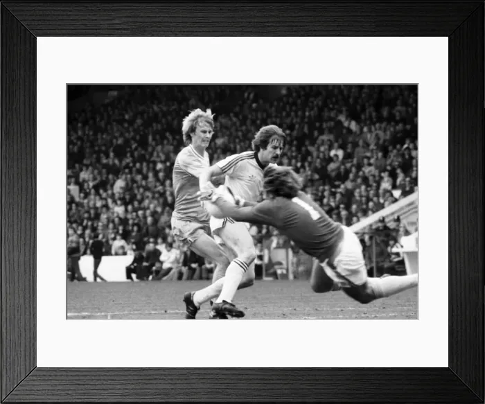 Framed Print : Manchester City 0 v. West Ham United 1. April 1982 MF06-23-087 Local Caption Framed Print : Manchester City 0 v. West Ham United 1. April 1982 MF06-23-087 Local Caption