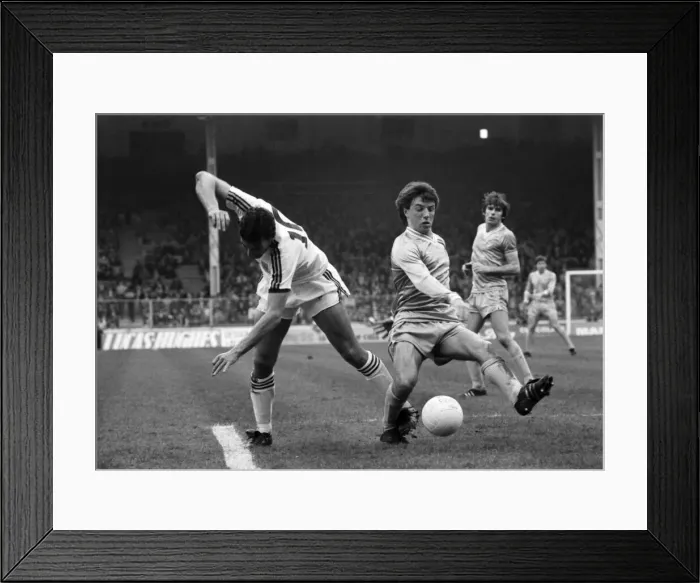 Framed Print : Manchester City 0 v. West Ham United 1. April 1982 MF06-23-083 Local Caption Framed Print : Manchester City 0 v. West Ham United 1. April 1982 MF06-23-083 Local Caption
