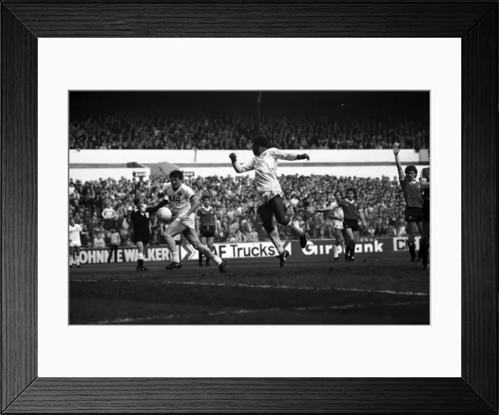 Framed Print : Leeds United 0 v. Manchester United 0. April 1982 MF06-22-101 Local Caption Framed Print : Leeds United 0 v. Manchester United 0. April 1982 MF06-22-101 Local Caption