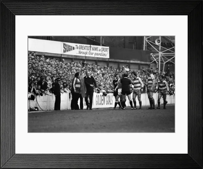 Framed Print : Rotherham United 1 v. Queens Park Rangers 0. March 1982 MF06-20-030 Local Caption Framed Print : Rotherham United 1 v. Queens Park Rangers 0. March 1982 MF06-20-030 Local Caption